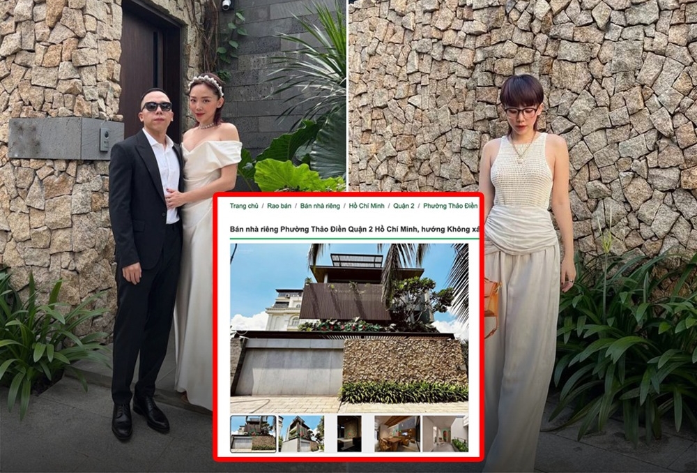 Sự thật sau tin đồn vợ chồng Tóc Tiên rao bán biệt thự 24 tỷ đồng