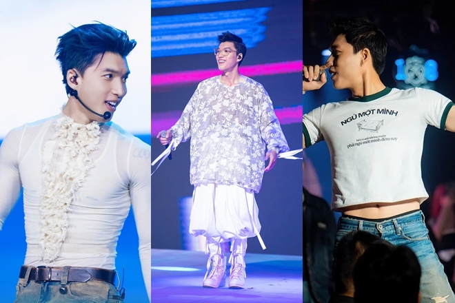 HIEUTHUHAI và những lần diện trang phục phi giới tính gây chú ý