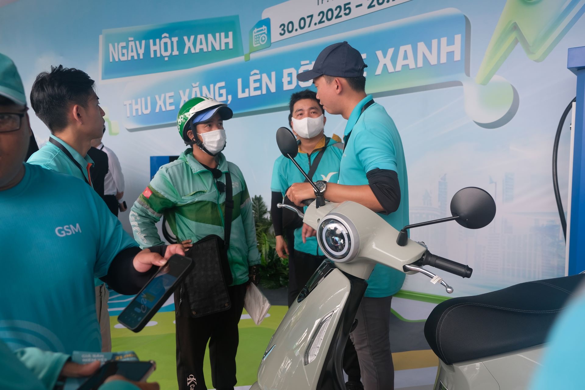 VinFast Evo Grand “gây bão” tại “Ngày hội xanh” vì thiết kế tối ưu cho tài xế