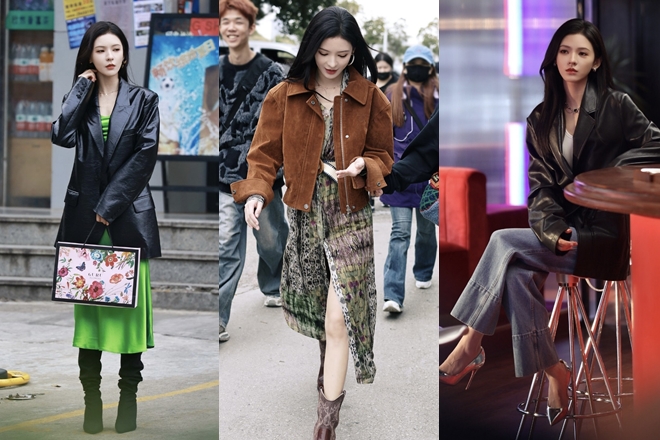 Trương Dư Hi khoe gu ăn mặc thời thượng trên màn ảnh