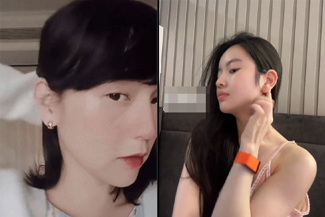  Vợ Quang Hải đu trend vuốt tóc khoe tai hút triệu view, dân mạng liên tưởng ngay đến Hải Tú