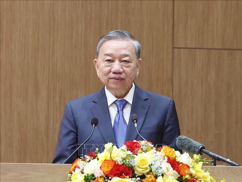 Tổng Bí thư Tô Lâm Thi đua vì an ninh Tổ quốc có ở từng người, từ trong suy nghĩ, hành động và mọi công việc hằng ngày