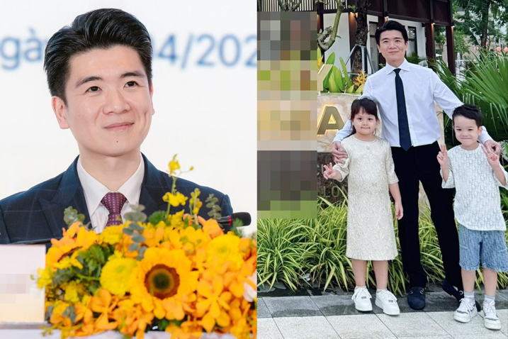 Anh chồng Đỗ Mỹ Linh khoe ảnh bên các con, vô tình để lộ thêm tài sản khủng của gia đình