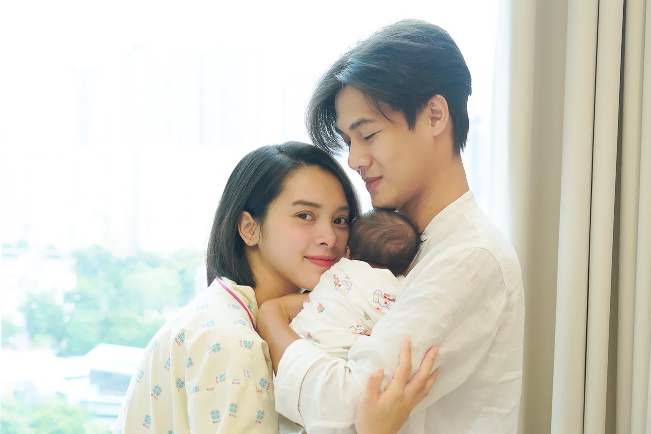 Quỳnh Lương sinh con gái cho chồng thiếu gia, nhan sắc đi đẻ đẹp cỡ nào