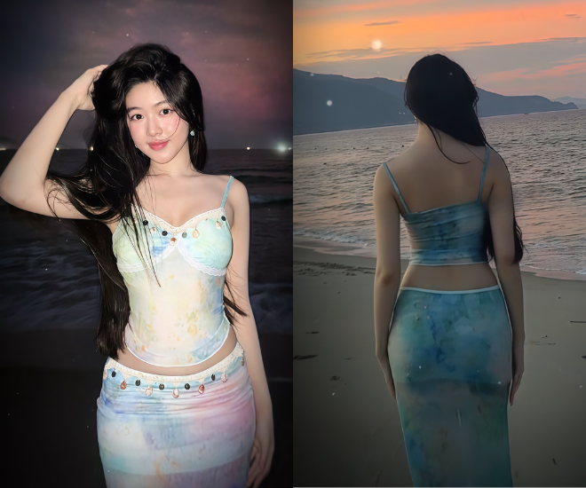 Vừa bị soi ngoại hình tăng cân khác xa ảnh tự đăng, con gái MC Quyền Linh tung clip đáp trả