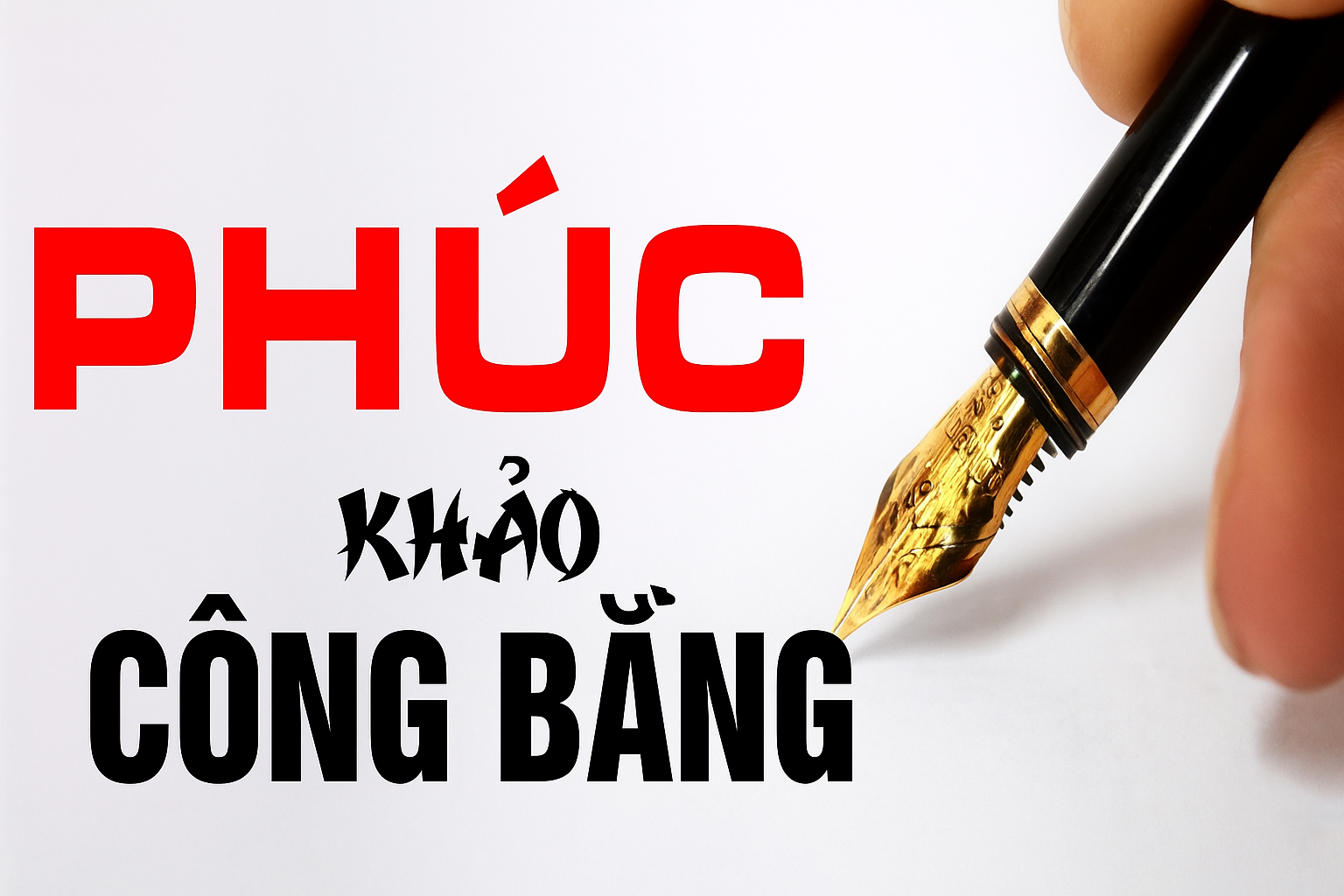 Lào Cai Thí sinh đánh dấu sai mã đề, điểm phúc khảo tăng 7,65 câu chuyện về công bằng trong thi cử