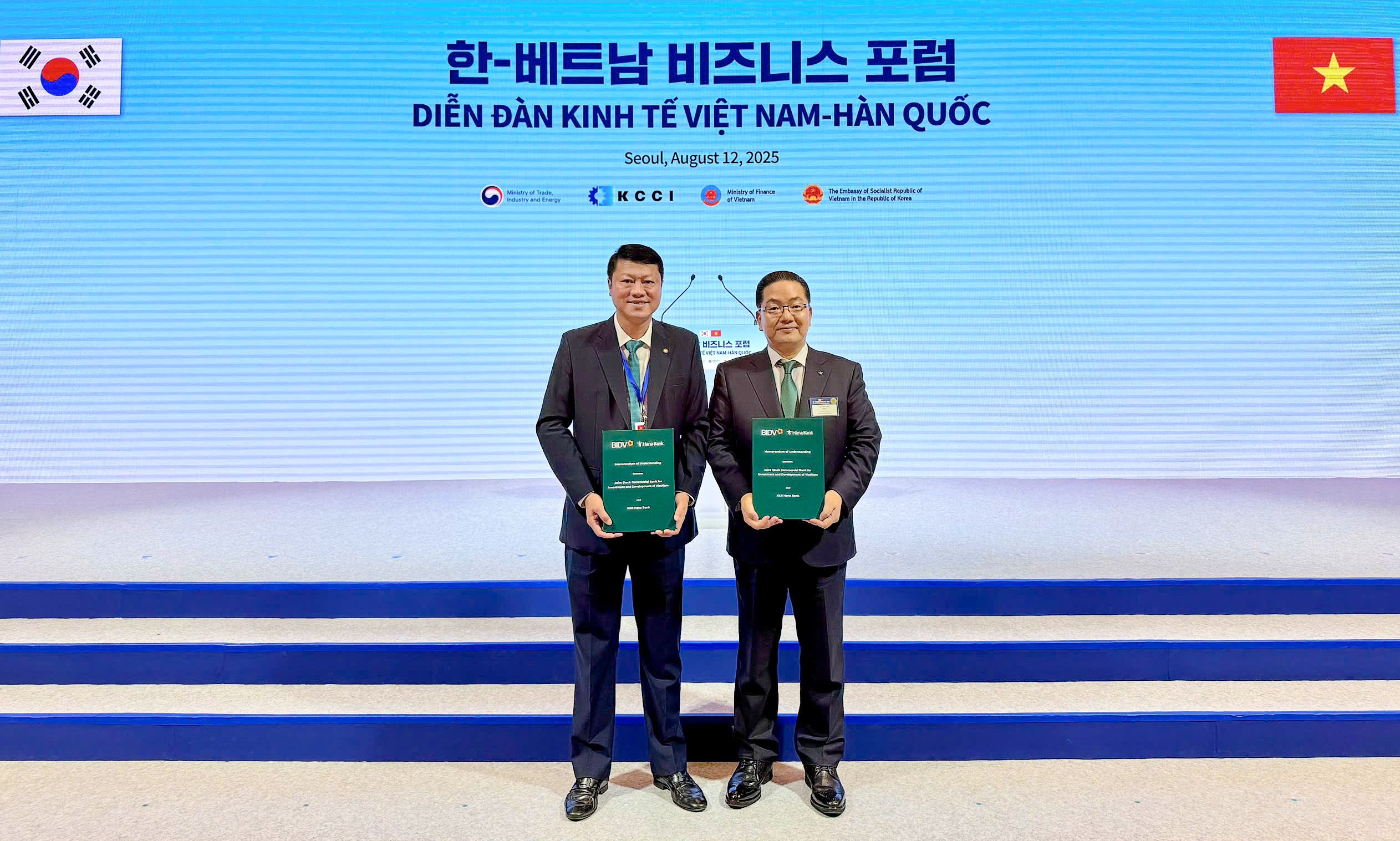 BIDV và Hana Bank tăng cường hợp tác, thúc đẩy quan hệ tốt đẹp