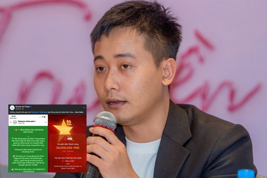 Team Quang Linh Vlogs công khai số tiền ủng hộ người dân Cuba, nhìn sao kê mới choáng