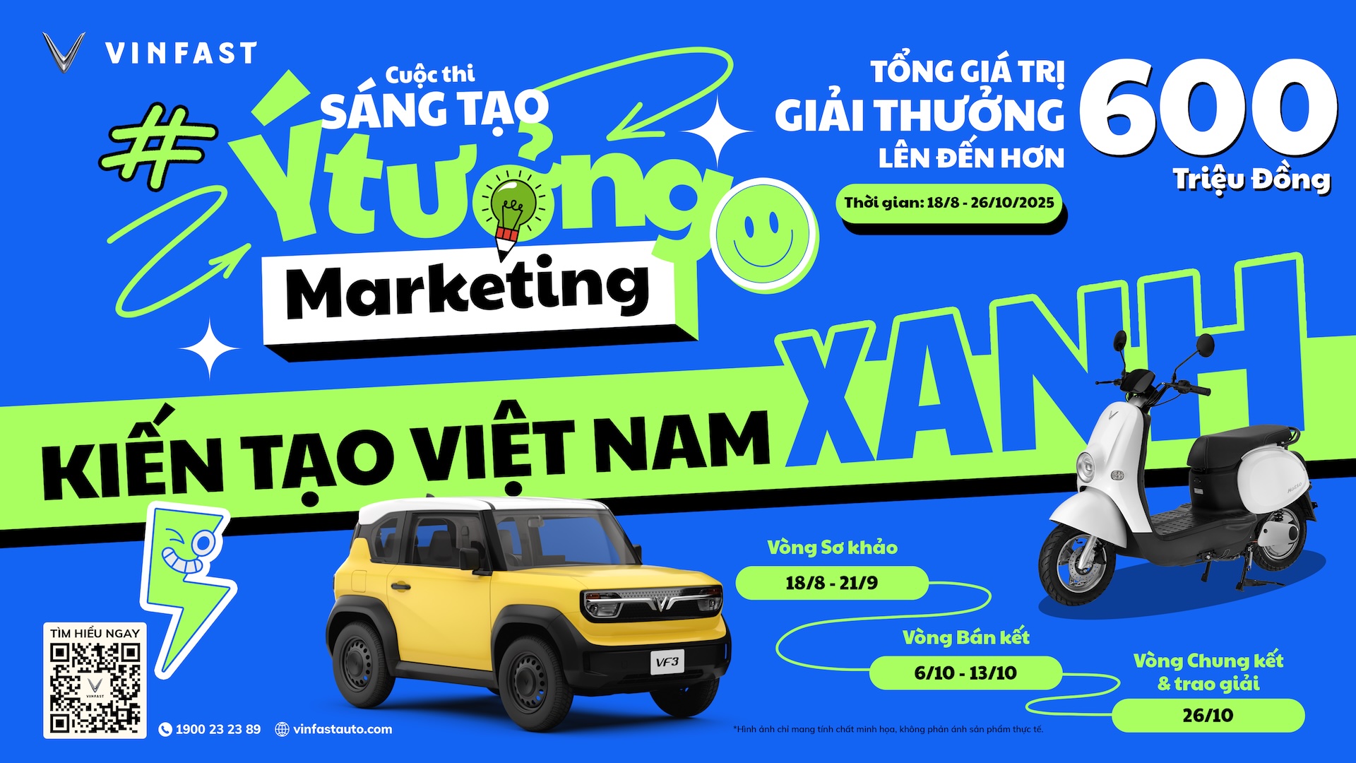 VinFast tổ chức cuộc thi kiến tạo Việt Nam xanh, tôn vinh các ý tưởng marketing đột phá
