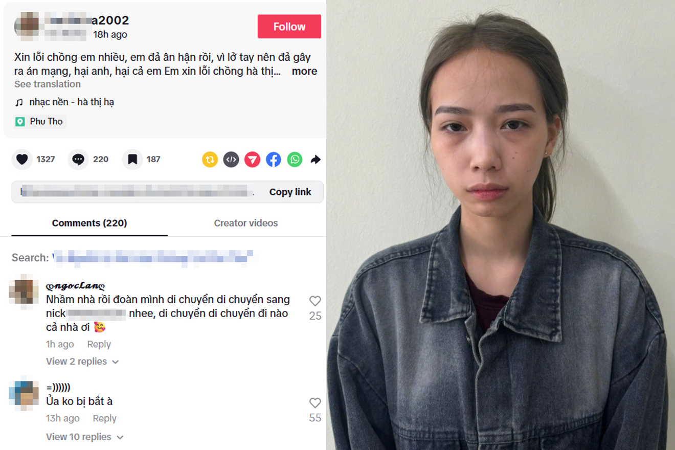 Sự thật lời xin lỗi của người vợ ở Phú Thọ sau khi đâm chồng tử vong đang gây xôn xao MXH