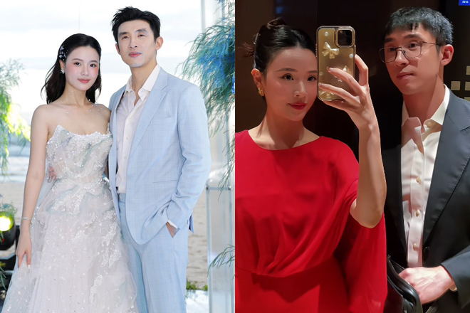 Midu khoe ảnh lên đồ đi dự tiệc, diện mạo lạ lẫm về chồng thiếu gia qua ống kính của vợ gây chú ý