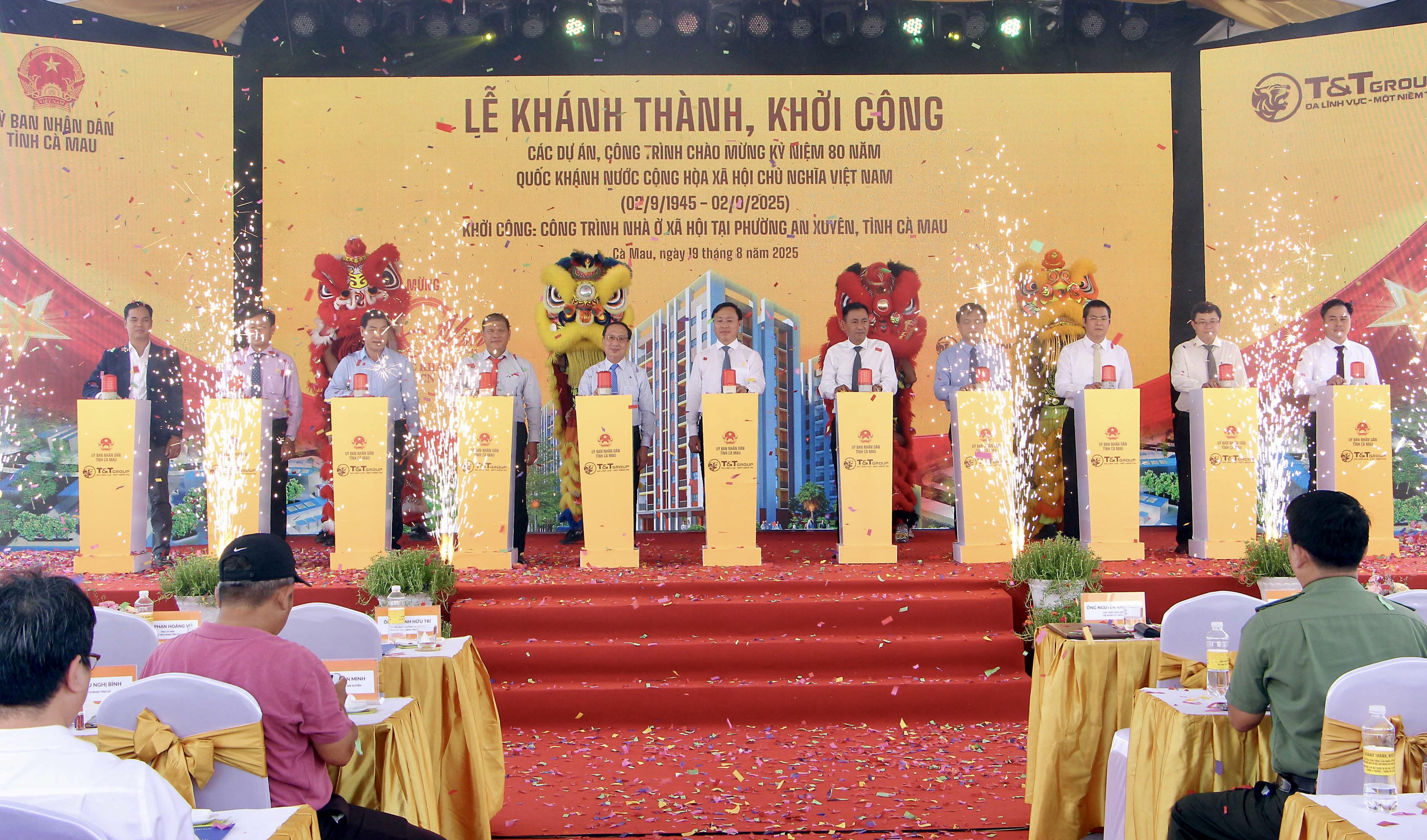 TT Group khởi công công trình nhà ở xã hội tại Cà Mau