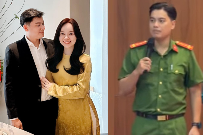 Ly Kute hiếm hoi khoe ảnh về ông xã đang làm trong ngành công an