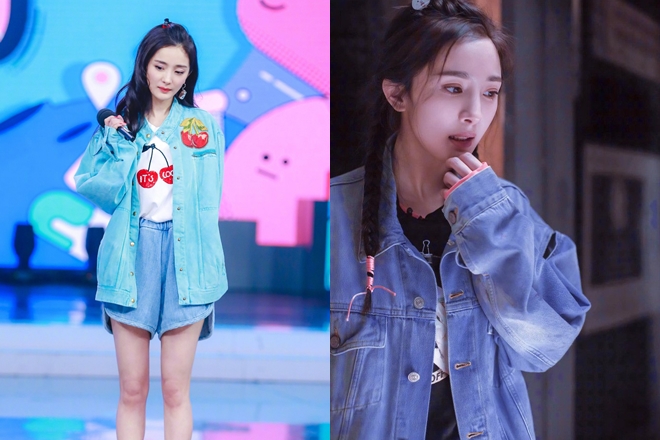 Dương Mịch U40 nhưng lên đồ như thiếu nữ đôi mươi