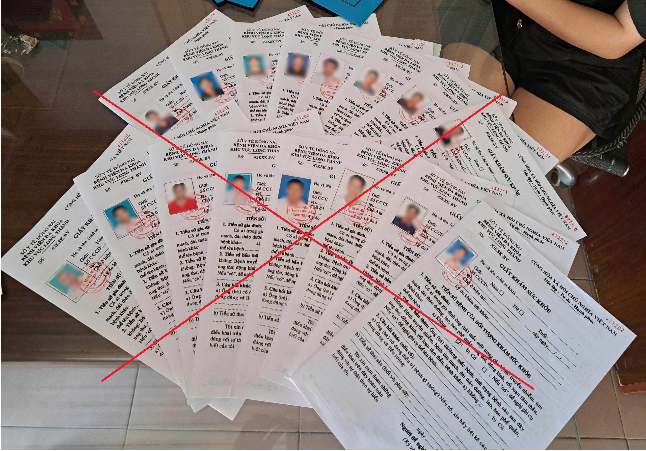 Đồng Nai triệt phá đường dây làm giả giấy tờ, con dấu