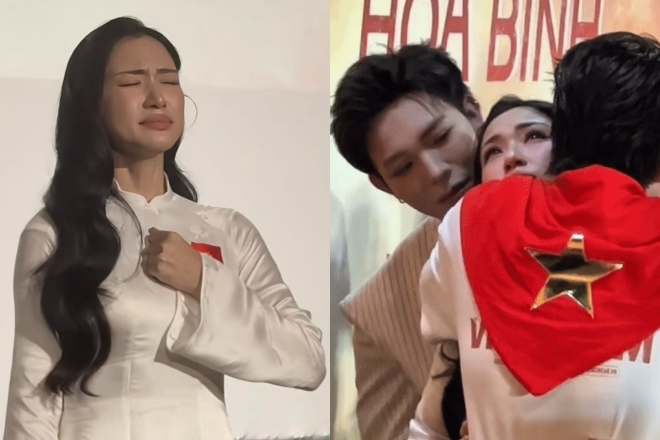 Hoà Minzy nén nước mắt, gắng gượng tại họp báo ra mắt MV giữa nỗi đau ông nội qua đời