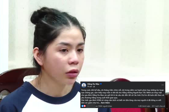 Em trai vừa tiết lộ chú ý liên quan đến Hằng Du Mục sau gần 5 tháng chị gái vướng lao lý