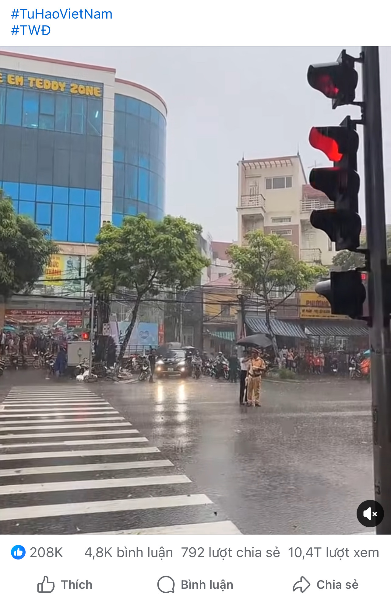 Cư dân mạng rần rần chia sẻ clip 14 giây hút 10 triệu lượt xem liên quan lễ diễu binh, nội dung cực hot