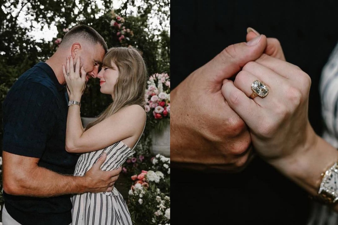 Taylor Swift được cầu hôn bằng nhẫn kim cương siêu khủng, nhìn giá mà choáng