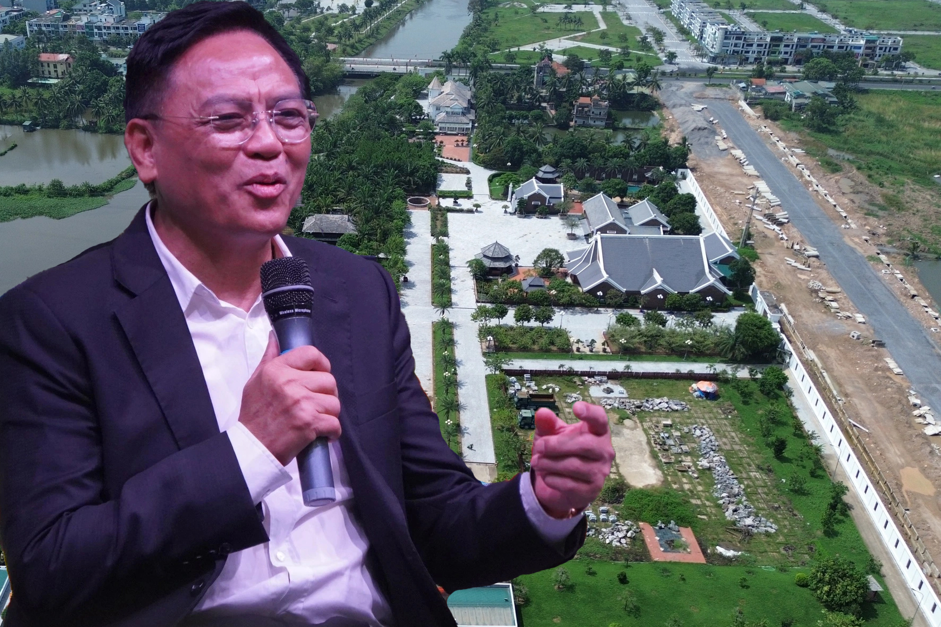 Loạt ảnh hiếm biệt phủ 50.000 m2 của Bầu Đoan, đại gia Thanh Hóa vừa bị khám xét nơi ở khẩn cấp