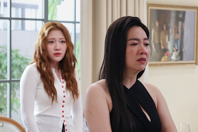 Màn đối đáp một chín một mười giữa chị chồng Lê Khánh và em dâu Uyển Ân