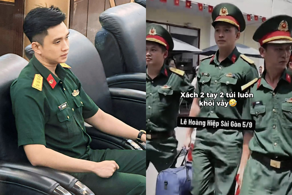 Rò rỉ clip lộ hành động lạ của Thượng úy Lê Hoàng Hiệp tại ga Sài Gòn gây xôn xao