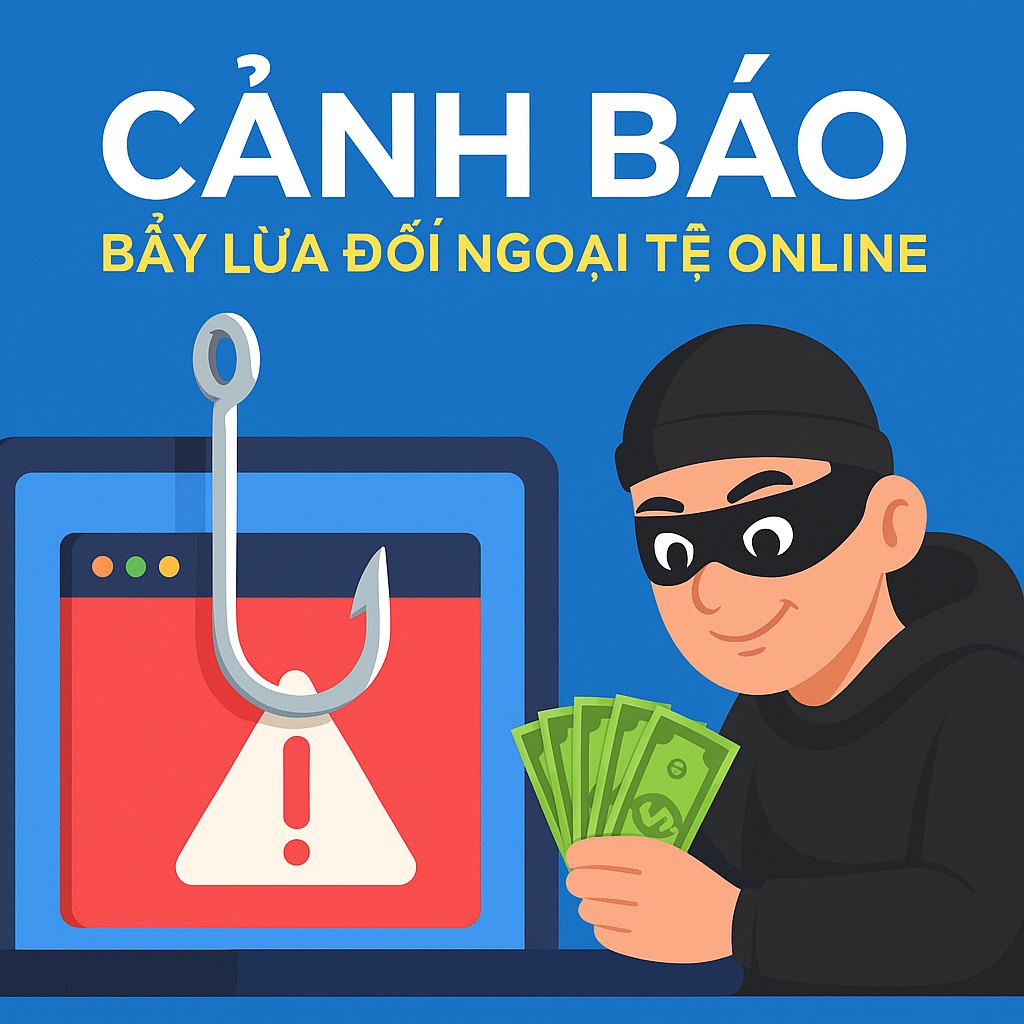 Bẫy tỷ giá cao trên mạng Khi ngoại tệ trở thành cái cớ cho kẻ lừa đảo
