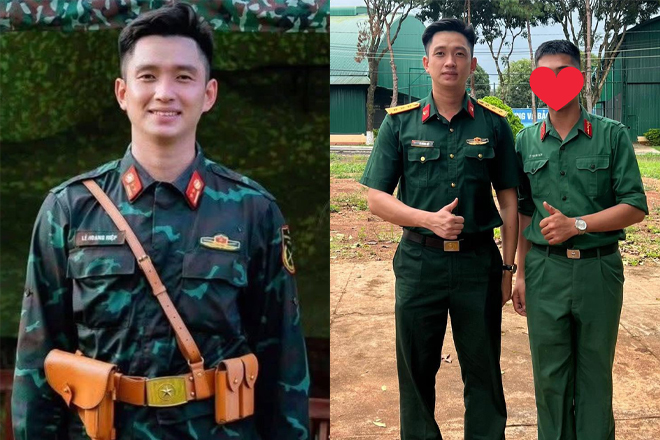 Hình ảnh Thượng úy Lê Hoàng Hiệp sau gần 2 tuần kết thúc diễu binh gây sốt