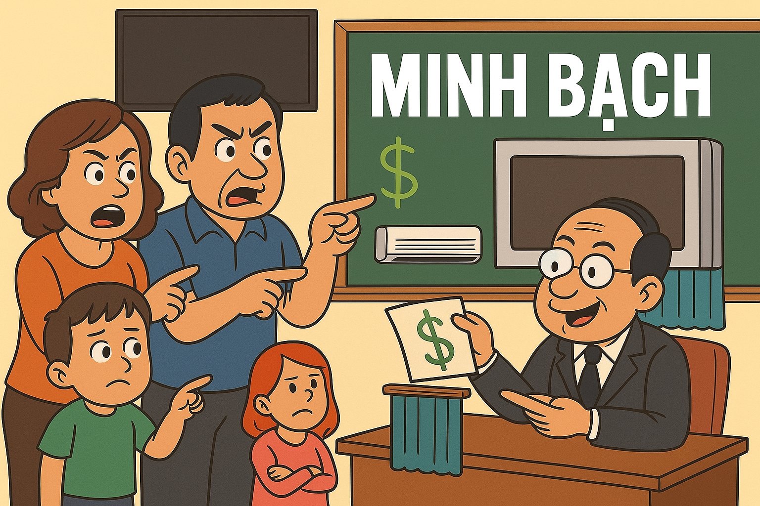 Minh bạch trong thu - chi chìa khóa để phụ huynh đồng thuận