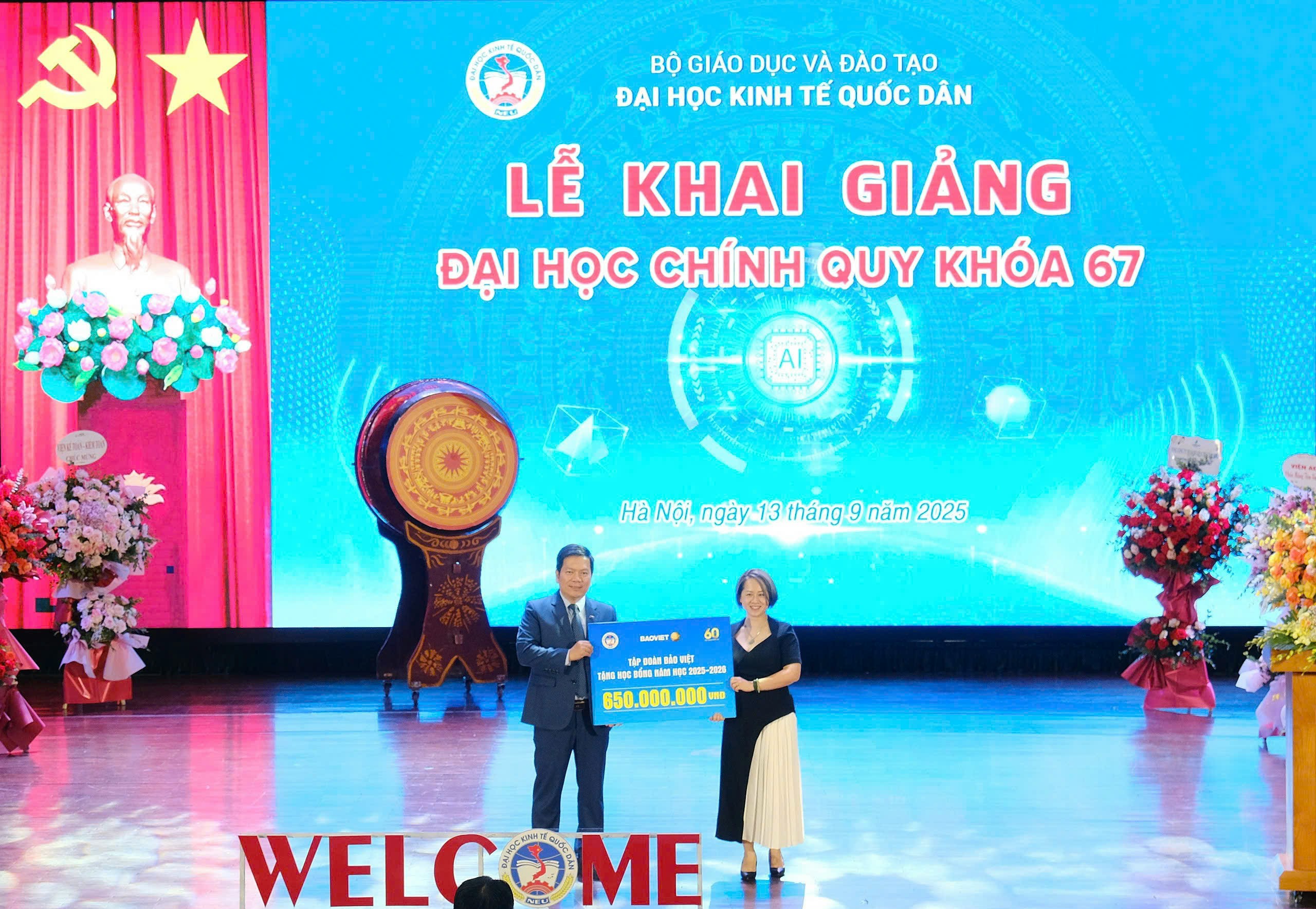 Bảo Việt dành hơn 8 tỷ đồng cho Quỹ học bổng “Bảo Việt - Niềm tin thắp sáng tương lai” 