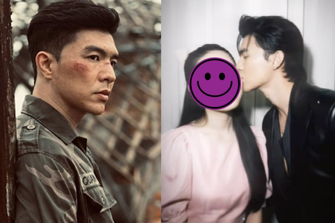 Rò rỉ hình ảnh sao nam nổi tiếng phim Mưa Đỏ ôm ấp gái lạ, sự thật ra sao