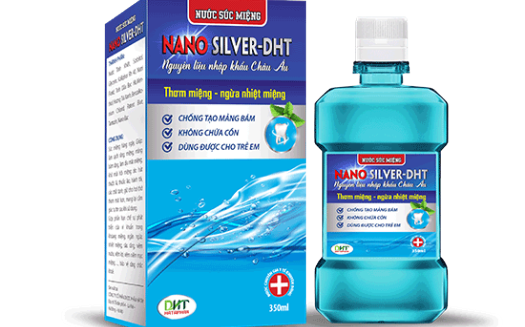 Thu hồi toàn quốc sản phẩm nước súc miệng Nano silver - DHT 350ml