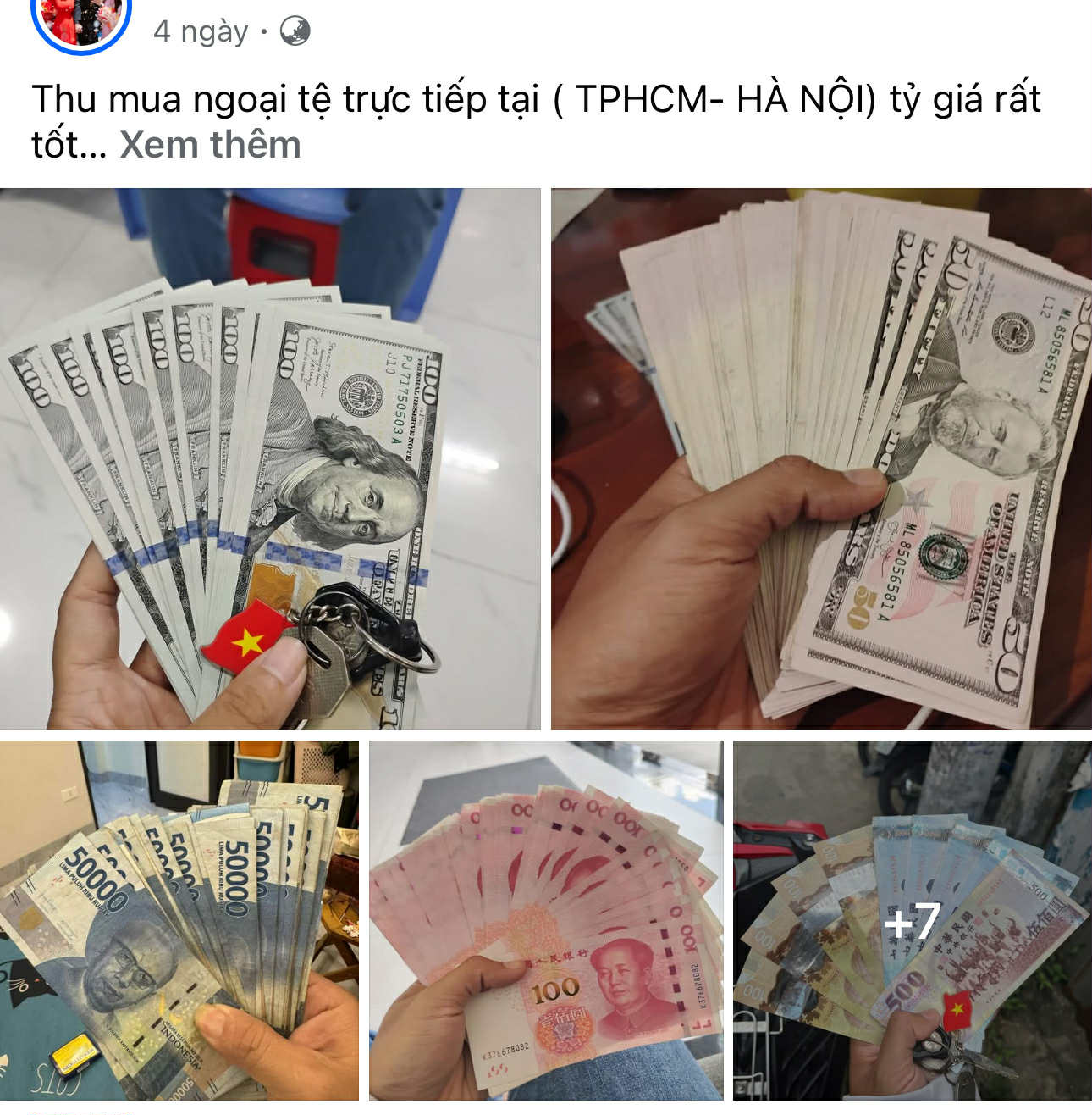 Mất tiền vì ham ngoại tệ giá rẻ