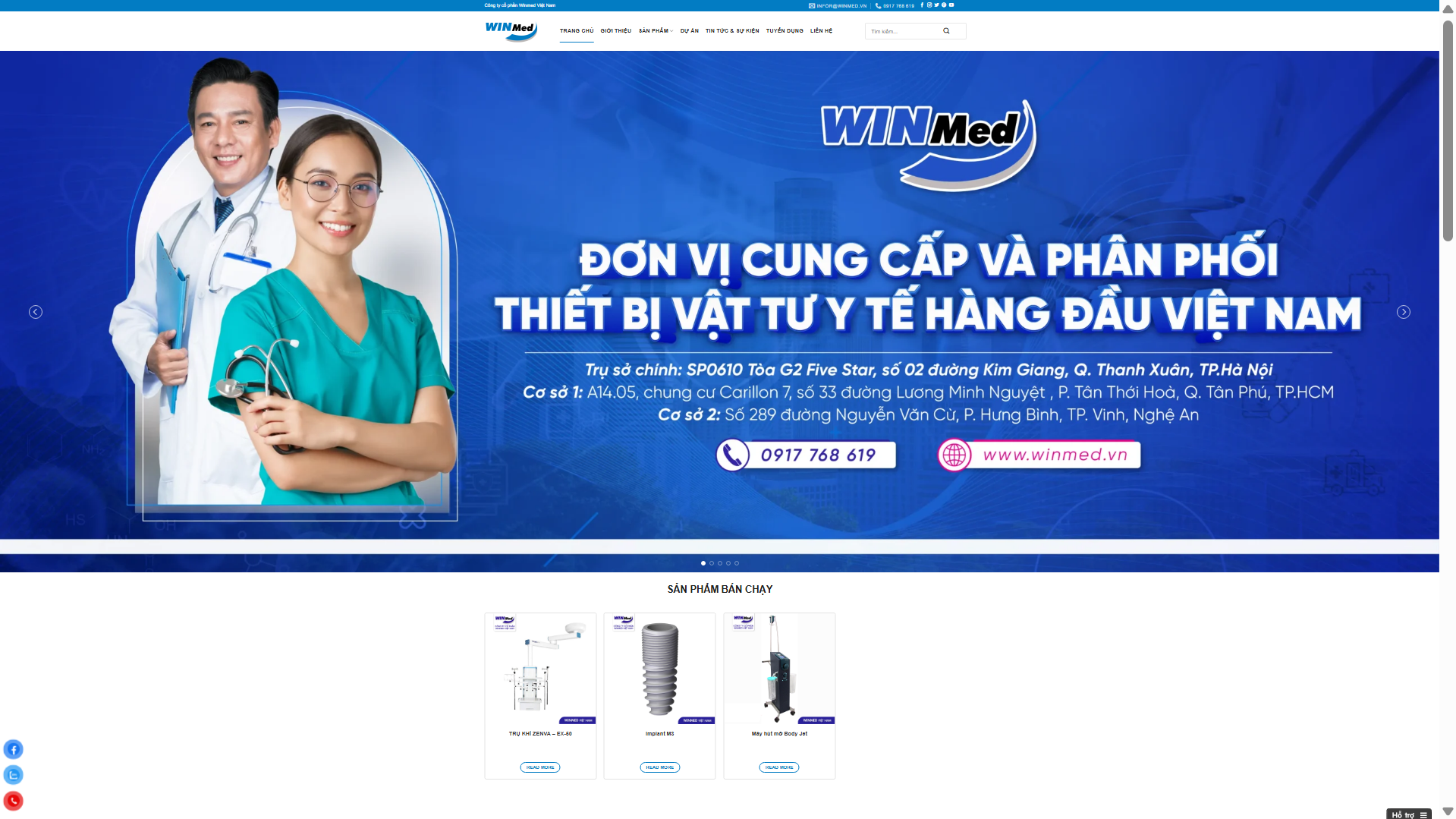Công ty Cổ phần Winmed Việt Nam thu hồi thông tin công bố, lộ kẽ hở trong quản lý thiết bị y tế