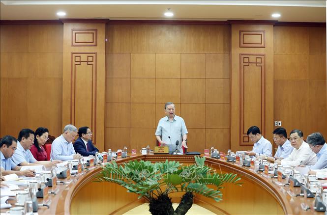 Tổng Bí thư Tô Lâm Tháo gỡ vướng mắc phát sinh, đảm bảo tính thống nhất, đồng bộ của hệ thống pháp luật
