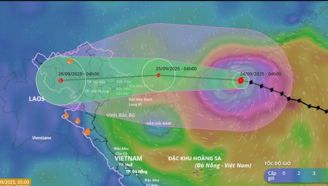 Hà Nội khẩn trương triển khai công tác ứng phó siêu bão số 9 (Ragasa)