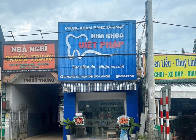 Lâm Đồng Nha khoa Việt Pháp bị phạt 45 triệu và đình chỉ vì hoạt động “chui”