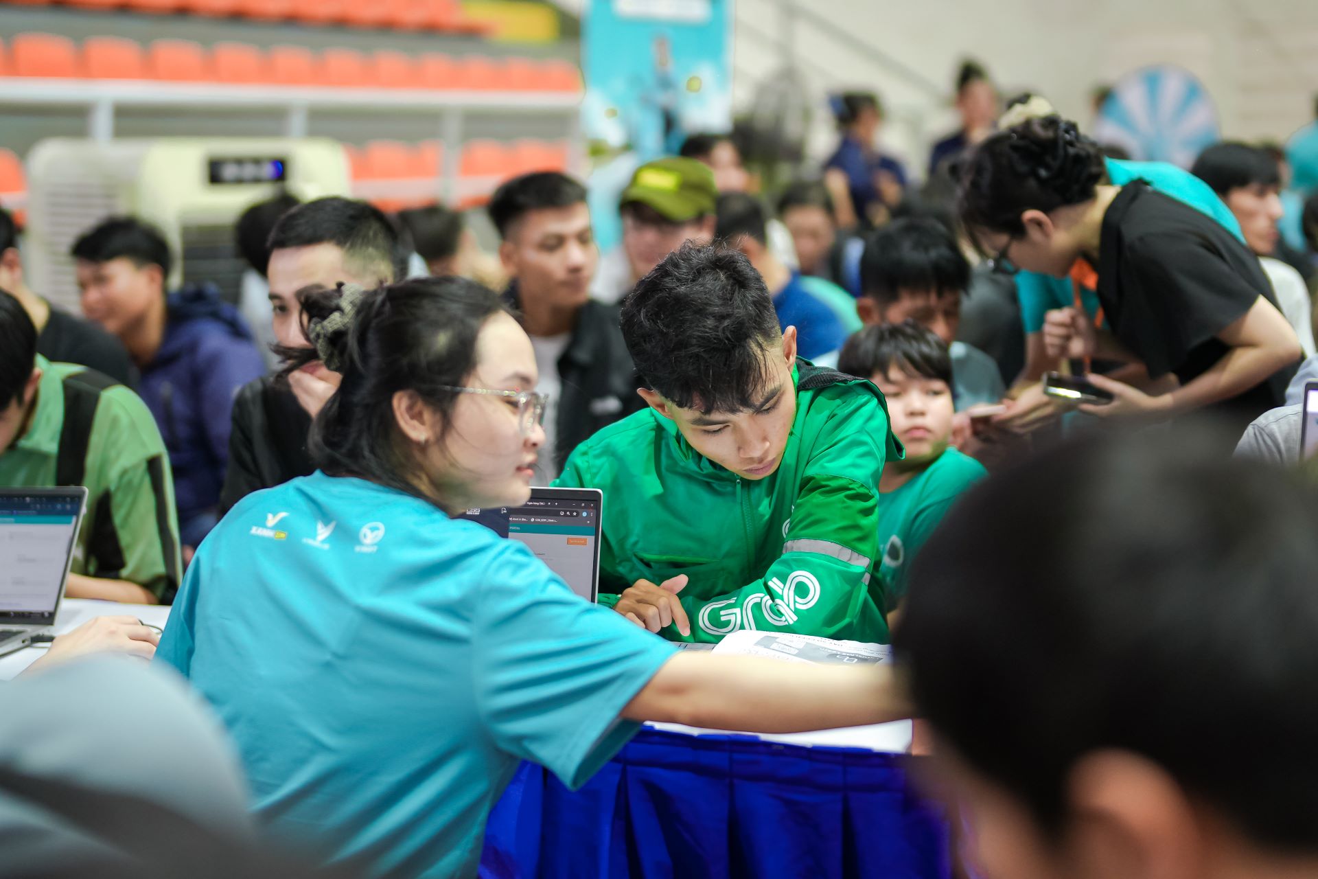 Hàng trăm tài xế quyết định gia nhập Xanh SM tại Ngày hội Bác Tài Xanh