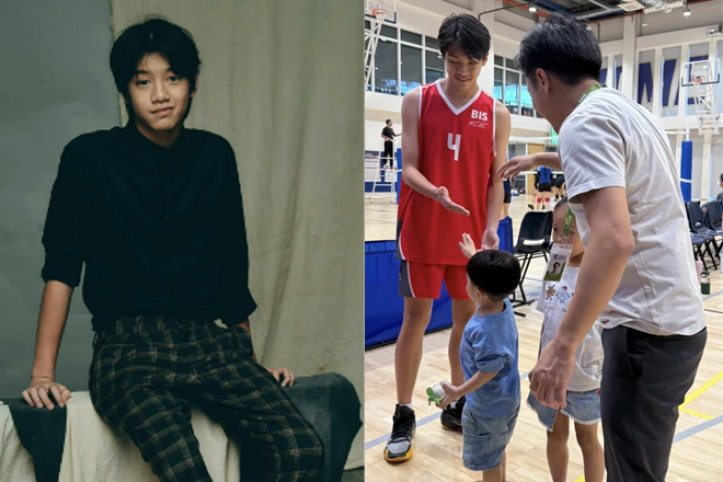 4 bố con Cường Đô La bị chụp lén, diện mạo cậu cả Subeo gây sốt qua cam thường