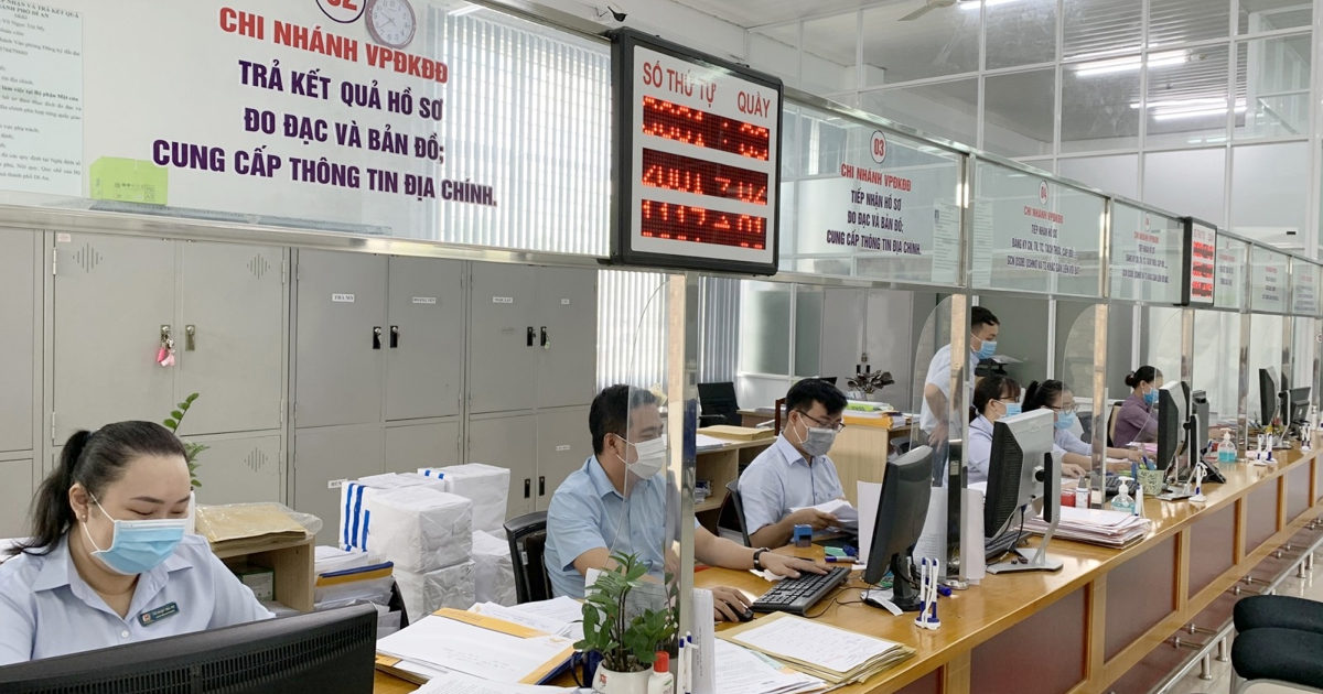 TPHCM tổ chức lại văn phòng đăng ký đất đai