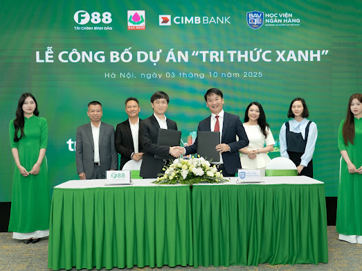 F88 khởi động dự án “Tri thức Xanh” phổ cập tài chính cho người dân