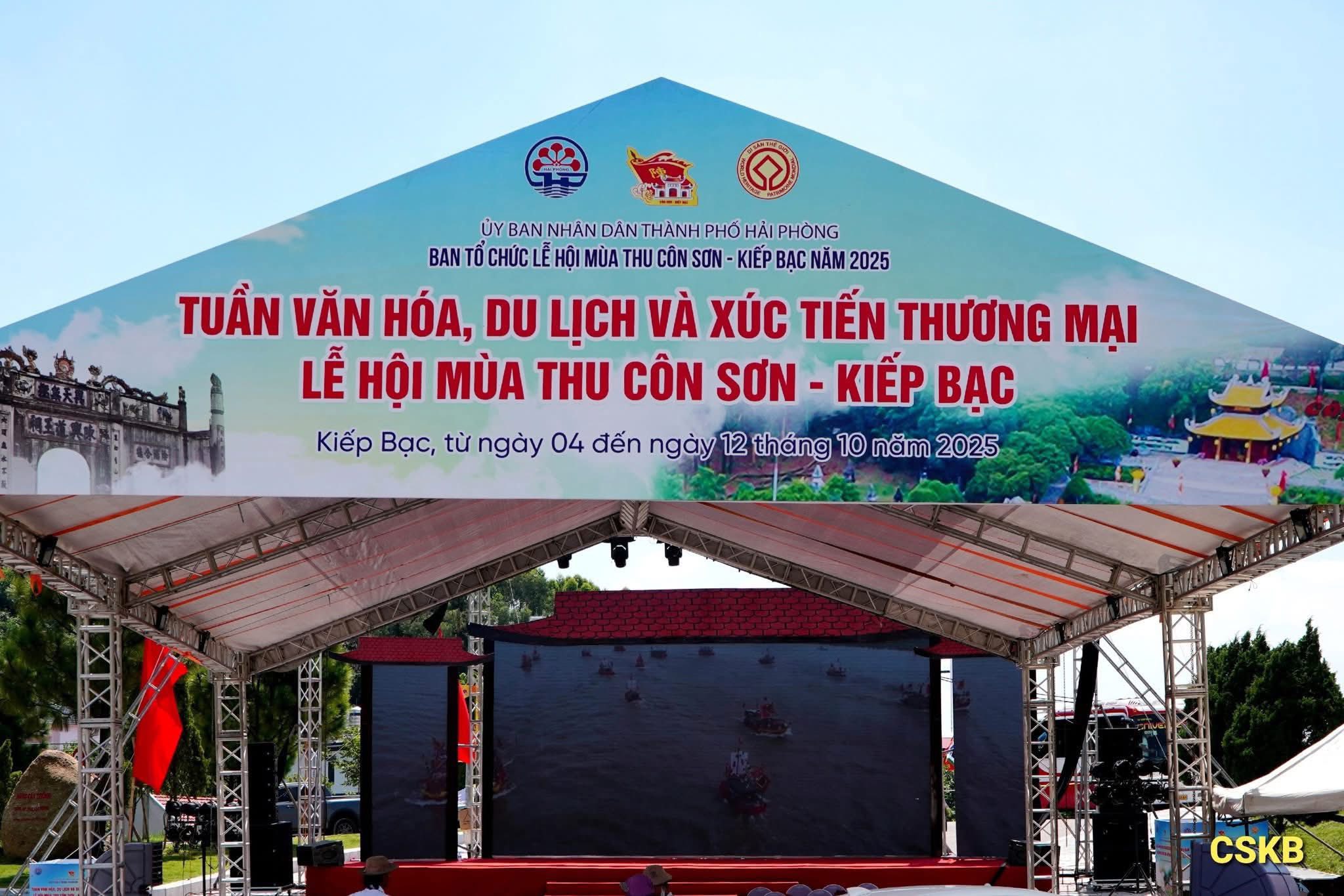 Khai mạc Tuần Văn hóa, Du lịch và Xúc tiến Thương mại Côn Sơn - Kiếp Bạc 2025