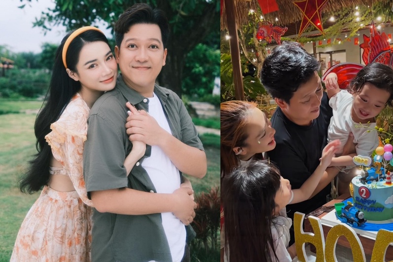 Ngoại hình con trai Trường Giang - Nhã Phương ra sao mà được khen giống bố như đúc