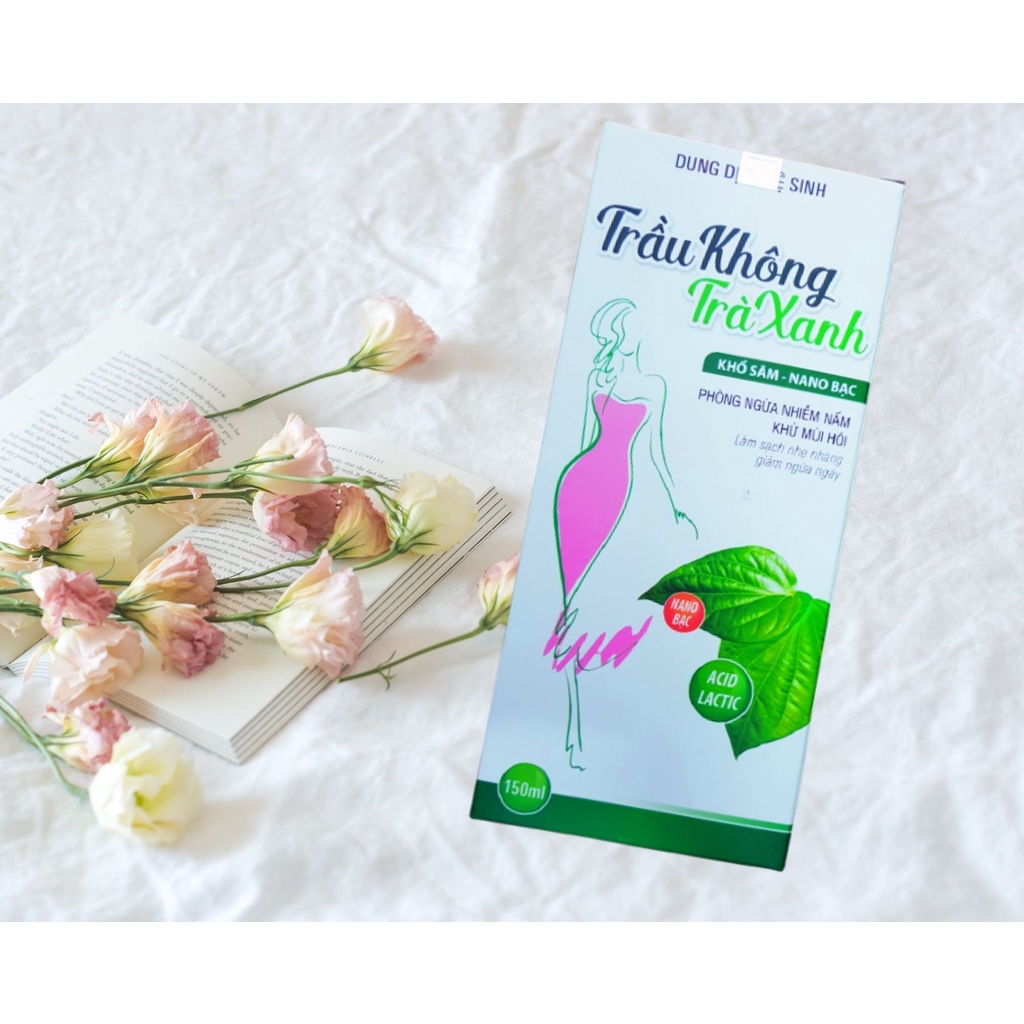 Thu hồi lô Dung dịch vệ sinh Trầu không trà xanh không đạt tiêu chuẩn chất lượng