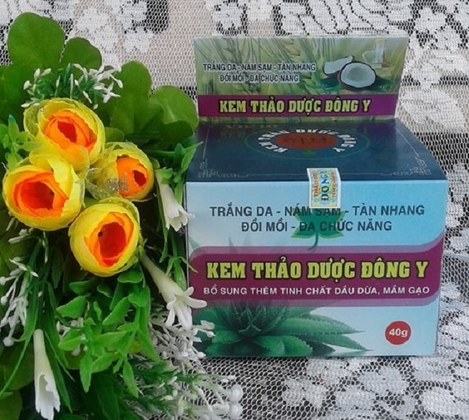 Đình chỉ lưu hành sản phẩm Kem thảo dược đông y của Công ty TNHH Mỹ phẩm Paris