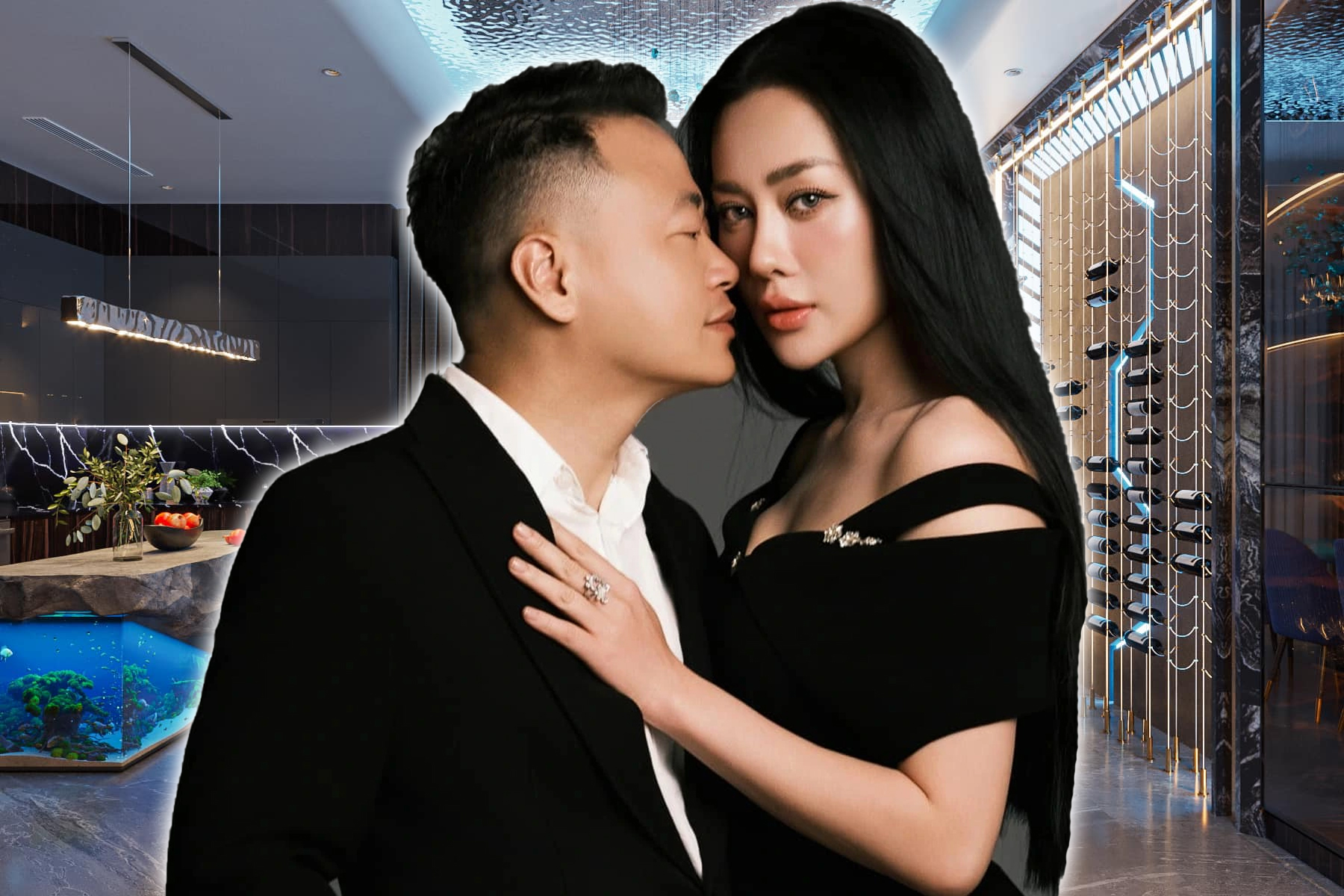 Choáng cơ ngơi bề thế, góc nào cũng tỏa mùi tiền của Shark Bình và Phương Oanh