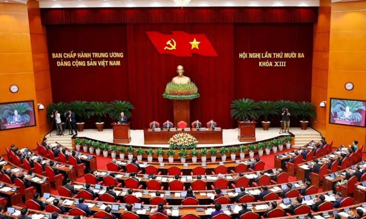 Thông cáo báo chí về ngày làm việc thứ hai Hội nghị Trung ương 13 khoá XIII