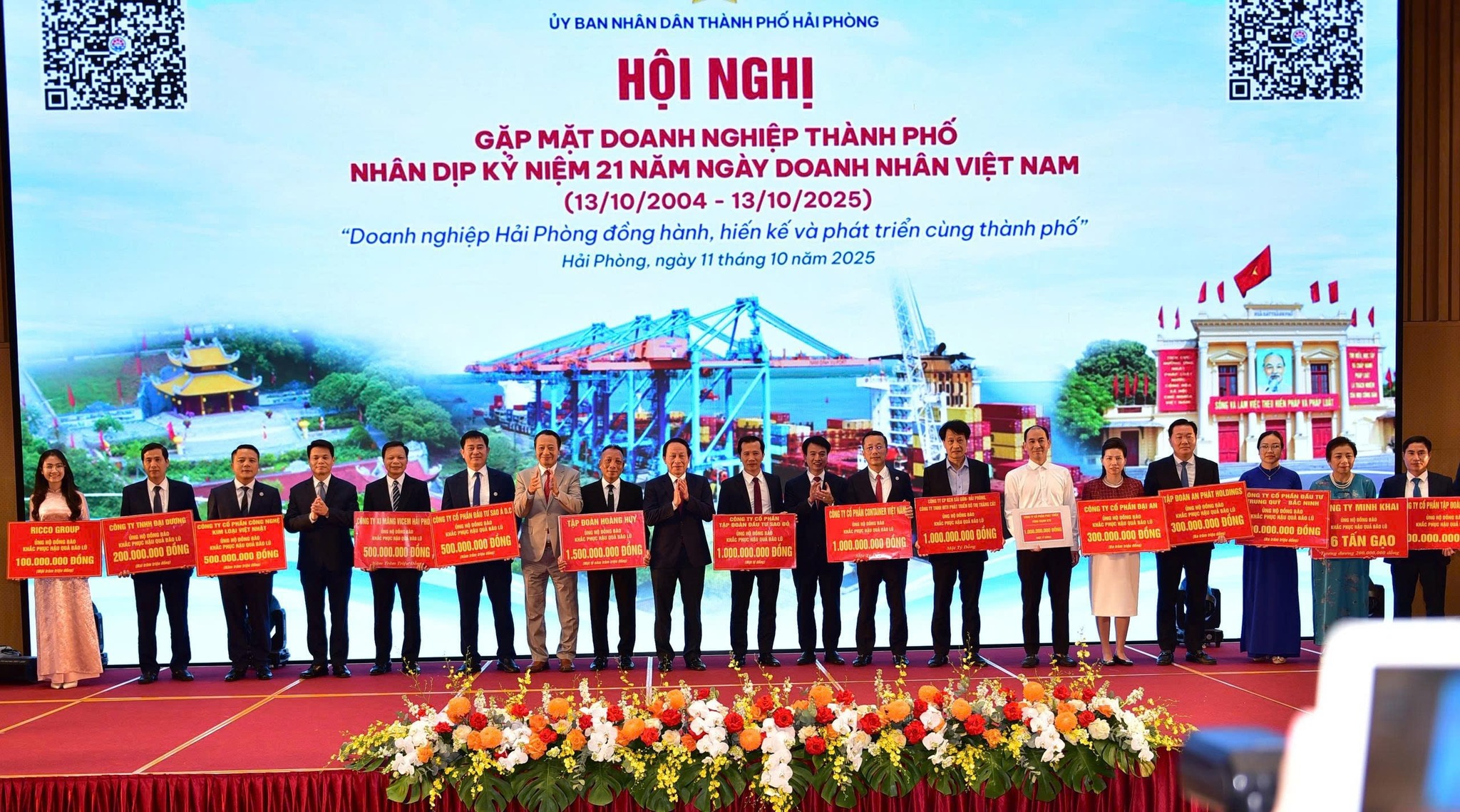 Hải Phòng đồng hành cùng doanh nghiệp, kiến tạo môi trường đầu tư minh bạch, bền vững