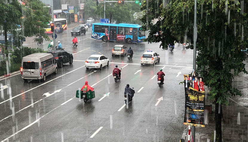 Dự báo thời tiết 1310 Nhiều nơi có mưa vừa và rải rác 