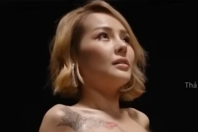 Cảnh nóng phản cảm 1 phút trên màn ảnh của Ngân 98